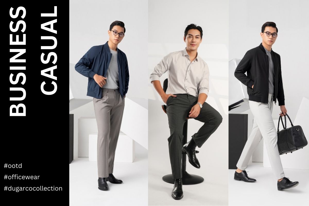 Business Casual Là gì? Cách Phối Đồ Chuẩn Lịch Lãm Cho Quý Ông Công Sở